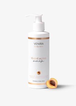 produkt VENIRA tělové mléko, meruňka, 200 ml