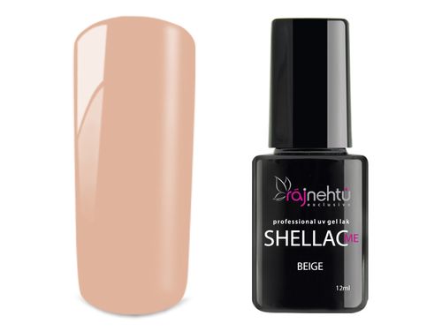 Ráj nehtů UV gel lak Shellac Me 12ml - Beige