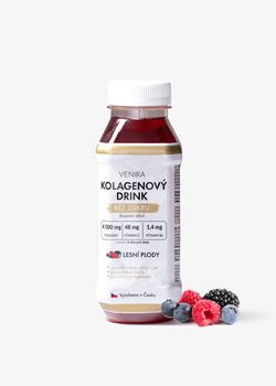 VENIRA kolagenový drink pro vlasy, nehty a pleť, lesní plody, 300 ml