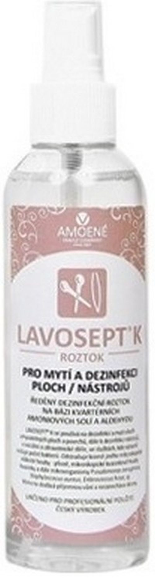 Amoené Lavosept dezinfekce na nástroje 200ml - citrón