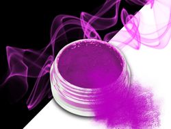 Ráj nehtů Smoke pigment - Neon Purple