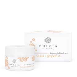 Dulcia Natural krémový deodorant - Šalvěj - grapefruit 30 g
