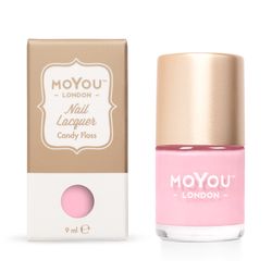 MoYou Razítkovací lak na nehty - Candy Floss 9 ml