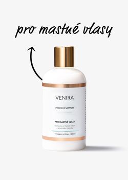 VENIRA přírodní šampon pro mastné vlasy - 300 ml