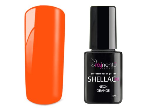 Ráj nehtů UV gel lak Shellac Me 12ml - Neon Orange