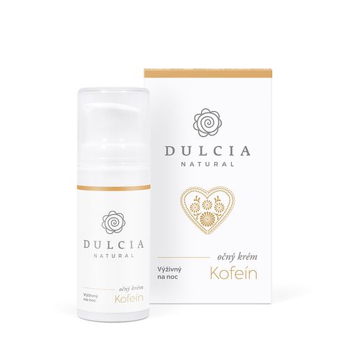 Dulcia Natural oční krém s kofeinem – noční 15 ml