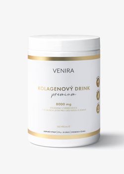 produkt VENIRA PREMIUM kolagenový drink pro vlasy, nehty a pleť, bez příchutě, 276 g