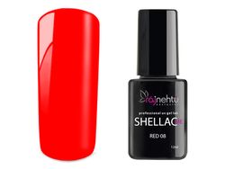 produkt Ráj nehtů UV gel lak Shellac Me 12ml - Red 08