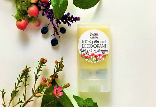 Biorythme přírodní deodorant Růžová zahrada Velikost balení: Malé balení (15 g)