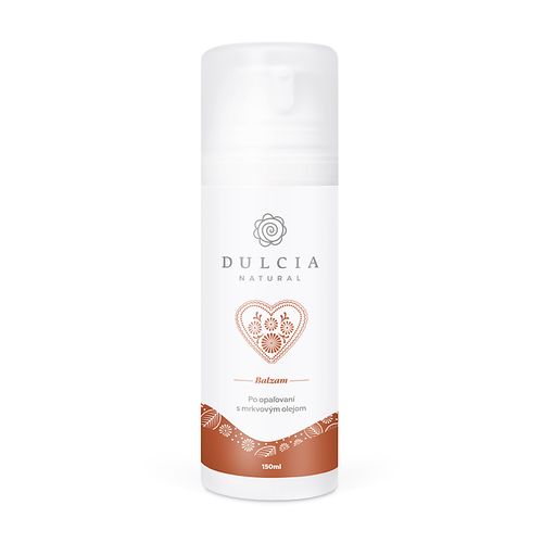 Dulcia Natural balzám po opalování s mrkvovým olejem 150 ml