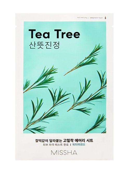 MISSHA Plátýnková maska - Airy Fit Sheet Mask - Tea Tree
