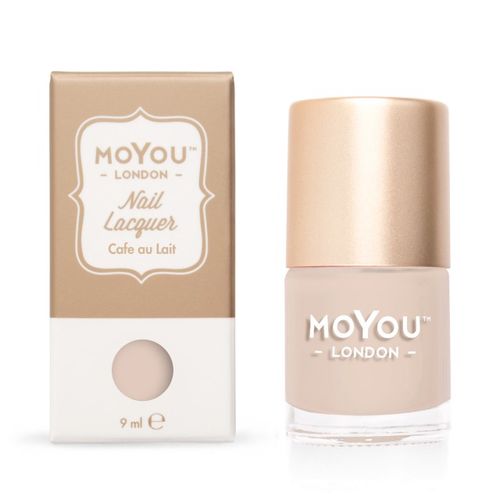 MoYou Razítkovací lak na nehty - Cafe au Lait 9ml