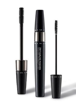 Voděodolná řasenka 2v1 FMGT 2 in 1 Curling Mascara - Black