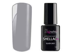 produkt Ráj nehtů UV gel lak Shellac Me 12ml - Silver Grey