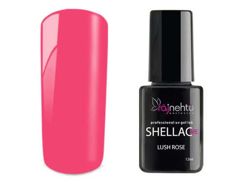 Ráj nehtů UV gel lak Shellac Me 12ml - Lush Rose