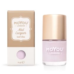 MoYou Razítkovací lak na nehty - Iced Lilac 9 ml