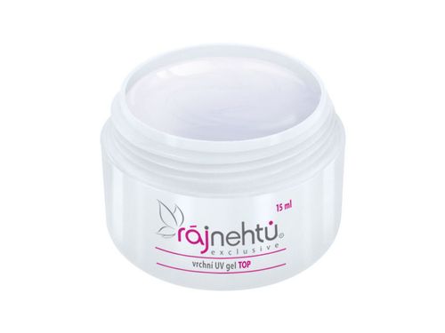 Ráj nehtů UV gel TOP vrchní - 15 ml