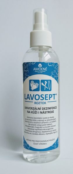 Amoené Lavosept Univerzální dezinfekce na kůži a nástroje 200ml - trnka