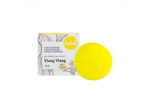 Kvitok tuhý šampon s kondicionérem pro světlé vlasy Ylang Ylang Velikost balení: Velké balení (50 g)