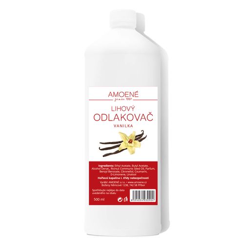 Amoené Odlakovač lihový s vůní vanilky 500 ml