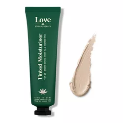 Love Ethical Beauty tónující hydratační krém SPF 25 Porcelain