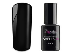 produkt Ráj nehtů UV gel lak Shellac Me 12ml - Black