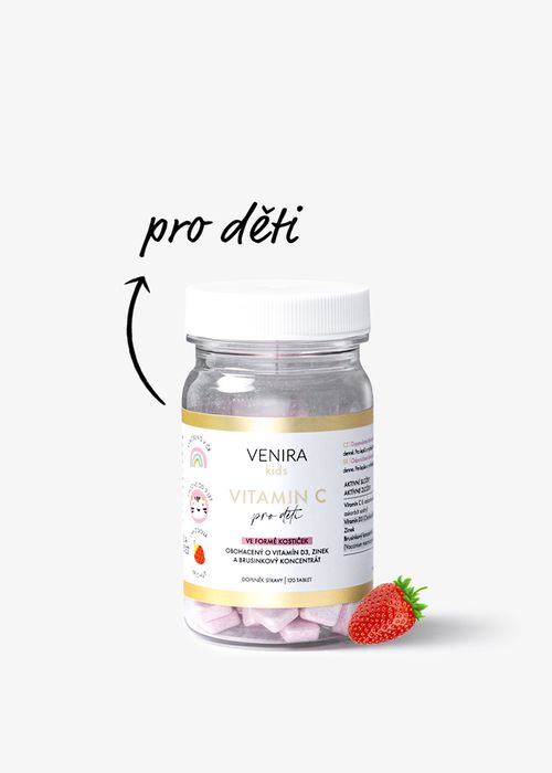 VENIRA vitamin C pro děti - jahoda