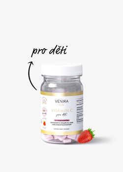 VENIRA vitamin C pro děti - jahoda