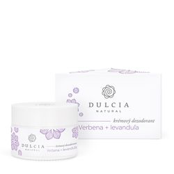 Dulcia Natural krémový deodorant Verbena – levandule 30 g