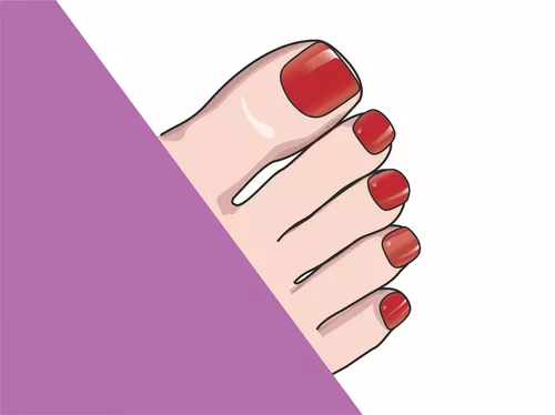 MANITIME gelové nálepky - Lover Toe