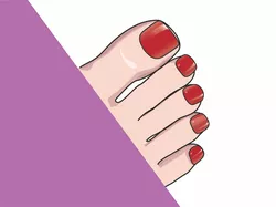 MANITIME gelové nálepky - Lover Toe