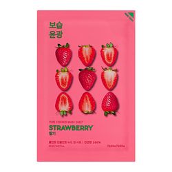 Plátýnková maska Pure Essence Mask Sheet - Strawberry