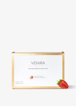 VENIRA kolagenový drink pro vlasy, nehty a pleť - jahoda