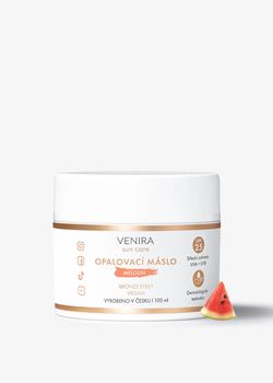 VENIRA opalovací máslo, bronze, SPF 25, meloun