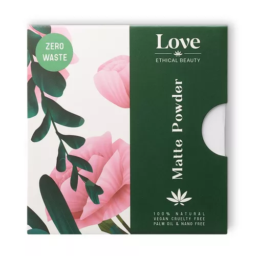 Love Ethical Beauty matující fixační pudr