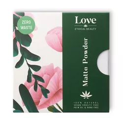Love Ethical Beauty matující fixační pudr
