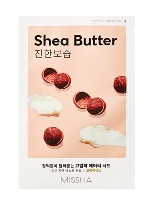 MISSHA Plátýnková maska - Airy Fit Sheet Mask - Shea Butter