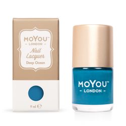 produkt MoYou Razítkovací lak na nehty - Deep Ocean 9 ml