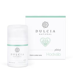 Dulcia Natural pleťový krém s aloe vera a ovesným hedvábím