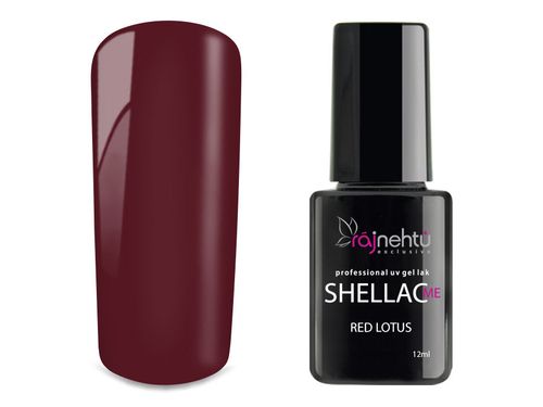 Ráj nehtů UV gel lak Shellac Me 12ml - Red Lotus