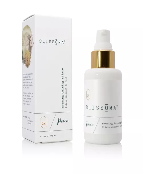 Blissoma večerní zklidňující pleťový elixír PEACE
