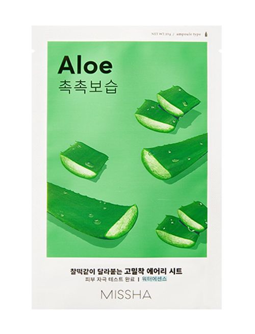 MISSHA Plátýnková maska - Airy Fit Sheet Mask - Aloe