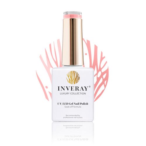 Inveray UV/LED Gel Lak No. 123 PEACHY BLOSSOM