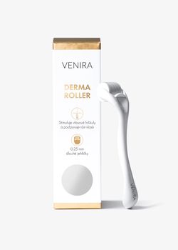 produkt VENIRA derma roller, mikrojehličkový aplikátor na vlasovou pokožku, 0,25 mm