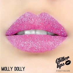 Beauty Boulevard Glitter Lips, voděodolné třpytky na rty - Molly Dolly 3,5ml