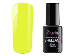 Ráj nehtů UV gel lak Shellac Me 12ml - Neon Yellow