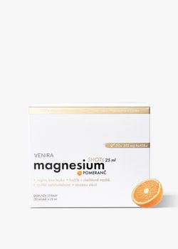 Venira magnesium shots - pomeranč