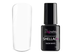 Ráj nehtů UV gel lak Shellac Me 12ml - Snow White