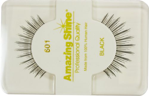 Amazing Shine EYELASH BLACK - nalepovací řasy celé na elastickém proužku, černé č.601