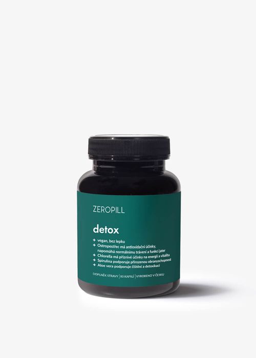 ZEROPILL detox, 60 kapslí